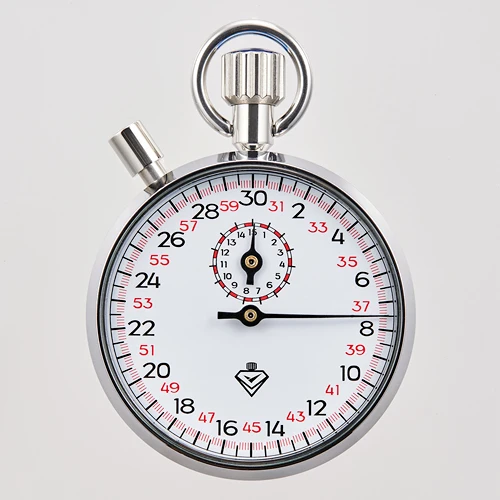 Professional Classic Portable Mechanical Stopawtch with Pause Function Laboratory Specific Mechanical Stopwatch