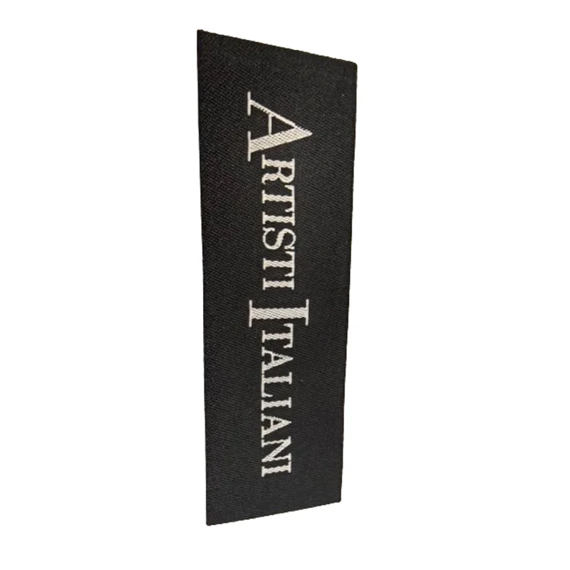 clothing labels custom Woven Printing Machine Self Adhesive Clothing Labels Clothing Labels Sticker