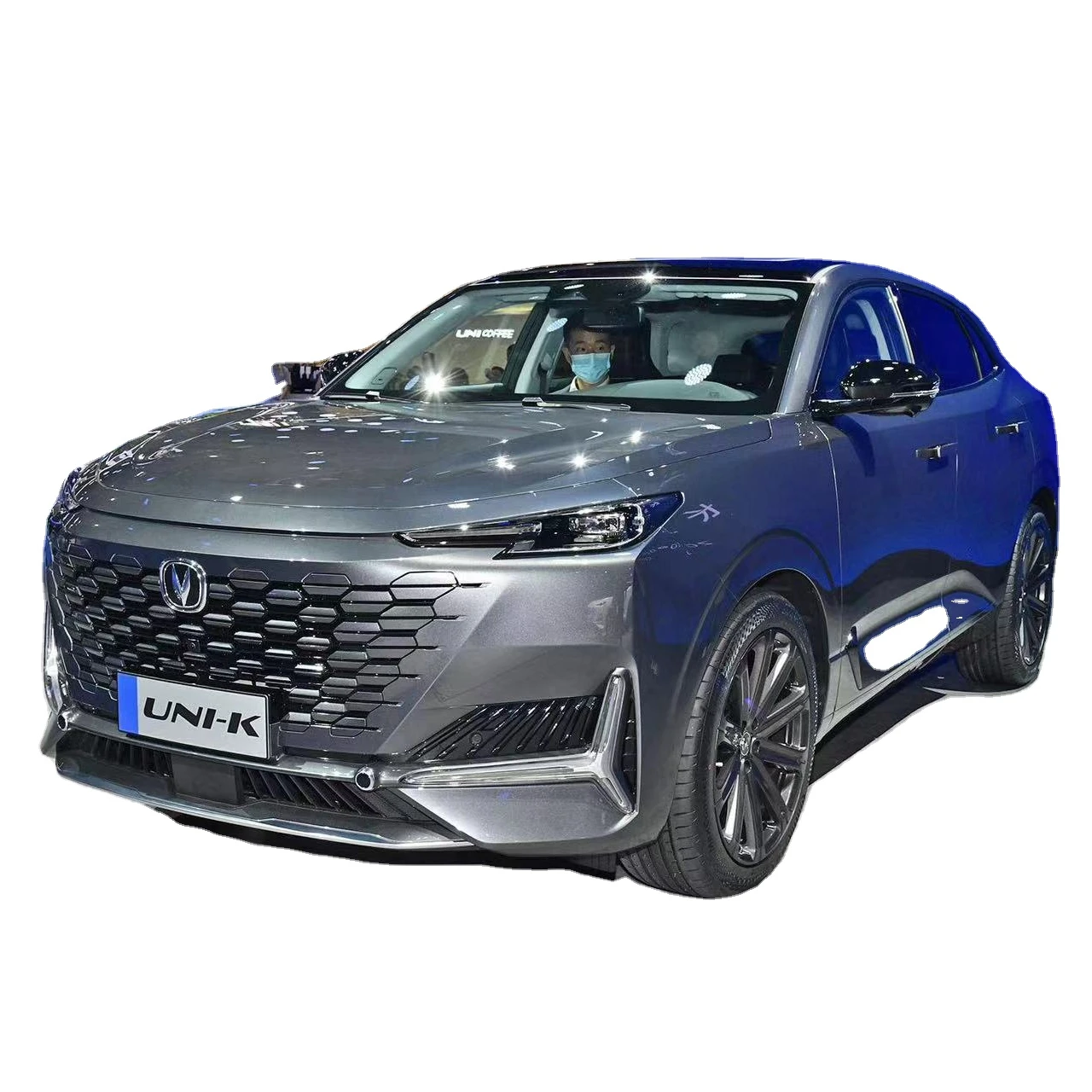 Uni-k Changan 2022 Hybrid Electric-Petrol Car CHANGAN UNI-K Blue Whale Compact Crossover SUV UNI-V LHD Luxury Car UNI-T