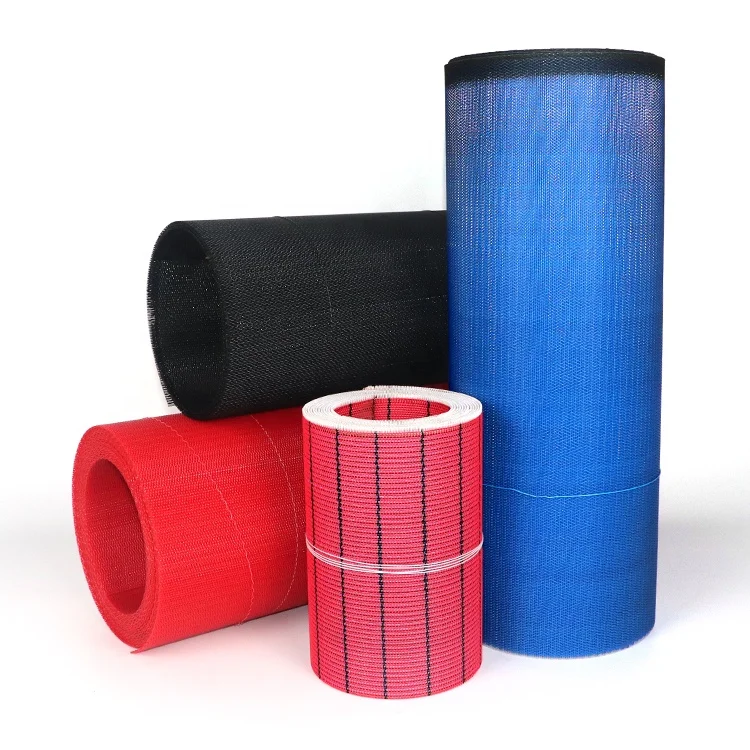 Polyester Dry Net Meltblown Filter Net Conveying and Receiving Net Flat Round Wire Plastic Spiral Plain Woven Non-woven Mesh