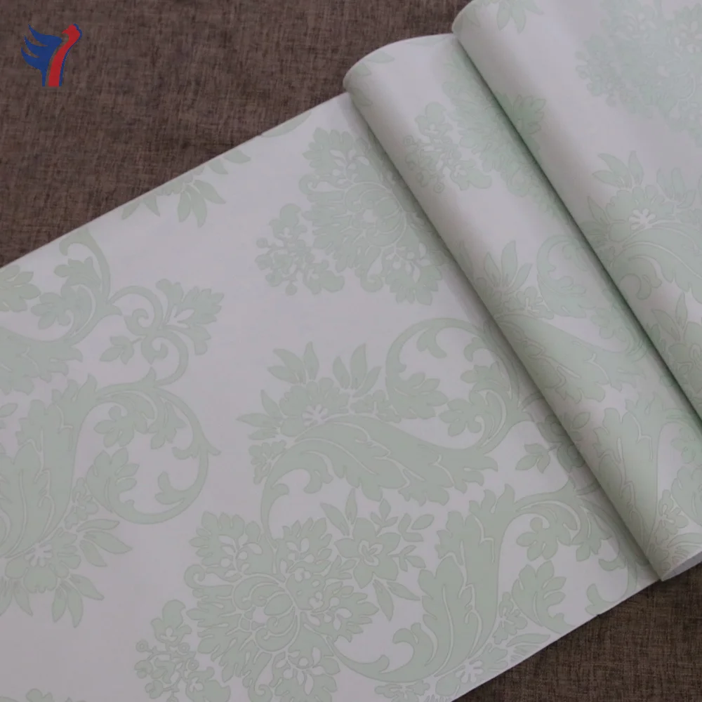 Jinyi H1285 H1286  Royal Light Glitter Elegant Wall Vinyl Paper Ceiling Peel and Stick Self Adhesive Wallpaper