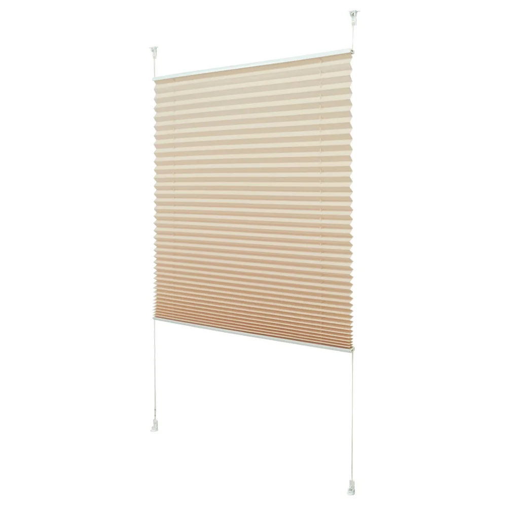 Manufacture Cheapest blind blackout window shade fabric up and down Plisse Curtain honeycomb Pleated Blinds