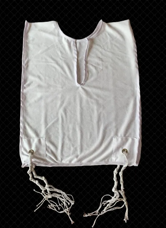 Light Weight Cotton Tzitzits Jewish Tallits Religious Jewish Mitzvah Clothing Prayer Shawl Polyester Cotton Wool Mesh