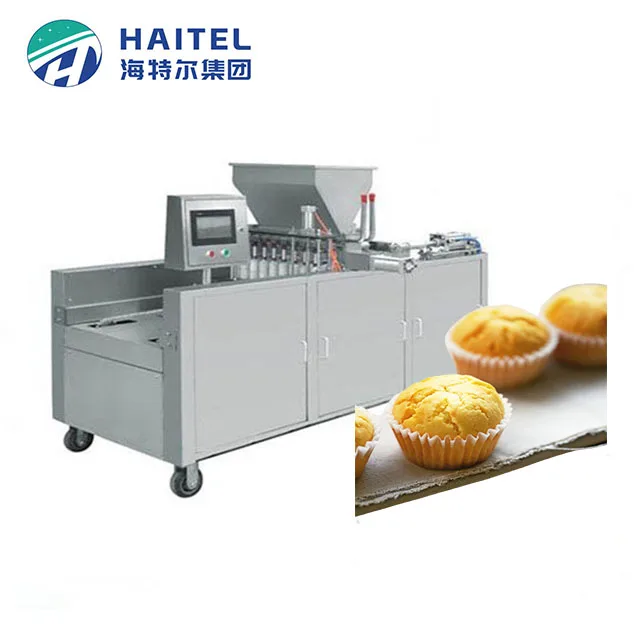 Small Scale Cup Fish Cake Forming Depositing Depositor Machine for Bakery Factories