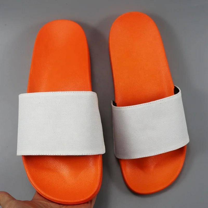 kids plain blank slides for sublimation, adult and children removable straps slippers sublimation blanks products