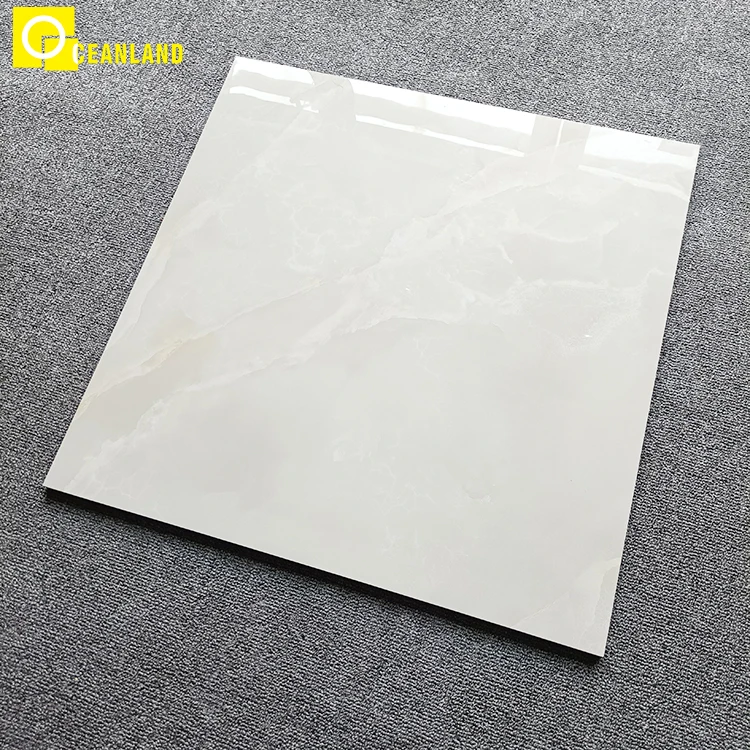 Азиатская керамическая нано-фарфоровая плитка цвета слоновой кости остекленная напольная