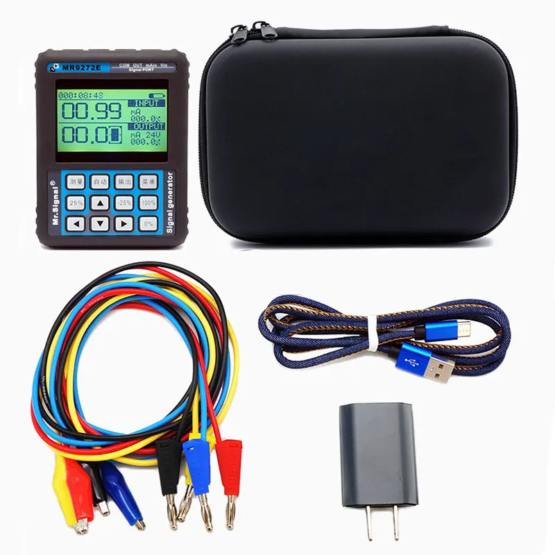 MR9272E Signal Generator 4-20MA Current Voltage Process Calibrator for Valve Positioner Transmitter Debugging