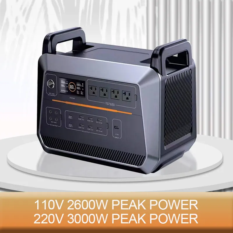 220 Volt Portable Power Bank Charger Solar Powered Portable Generator
