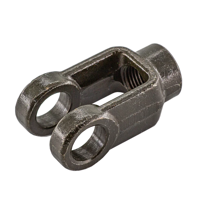 5/8 carbon steel clevis yoke Dark green zinc ADJUSTABLE YOKE END fork type u cl