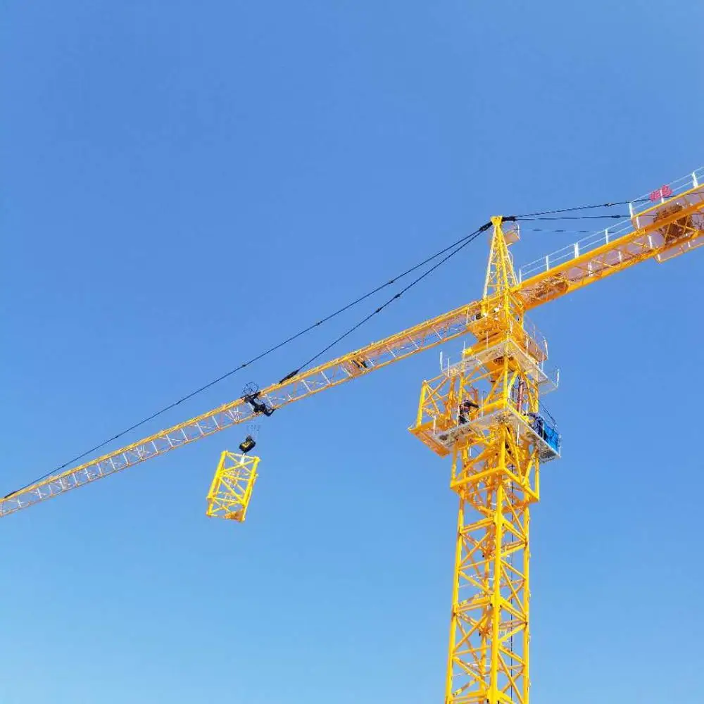 6ton Construction Tower Crane With Remote Control