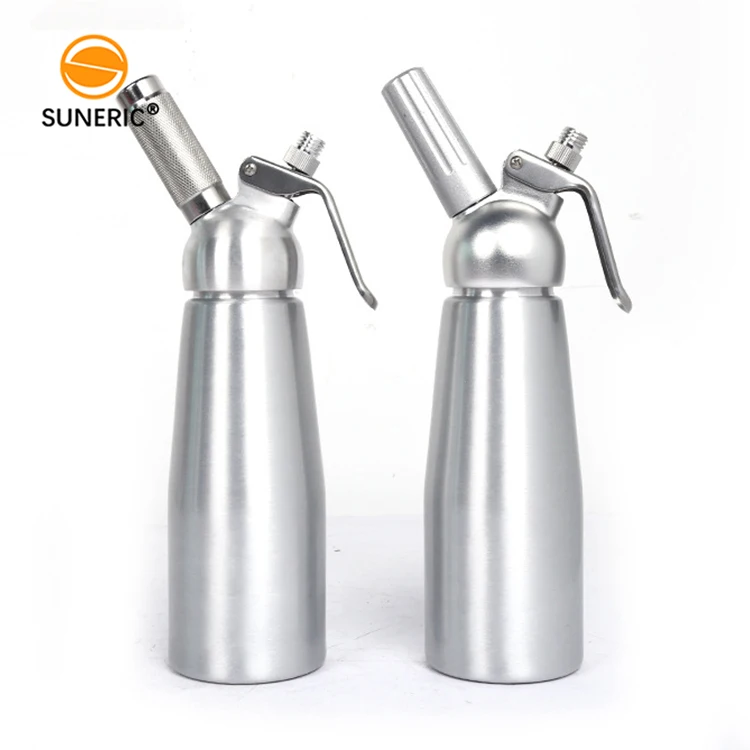 Оптовая продажа, алюминиевое зарядное устройство для крема, диспенсер для взбитого крема, для мороженого, топпинга, десерта