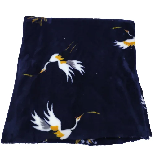 China Lead Manufacturer Super Soft non woven chiffon printed Baby Used Flannel Fleece Fabric