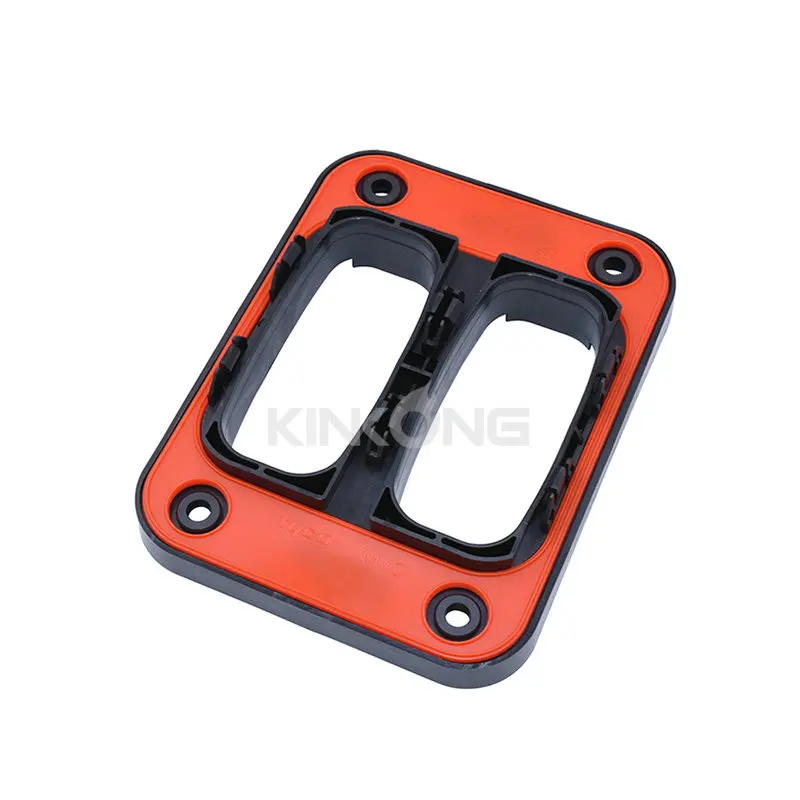 Аксессуары для автомобильных разъемов, Выравнивающая пластина, серия Ампер LEAVYSEAL PBT GF, черный 1813123-1