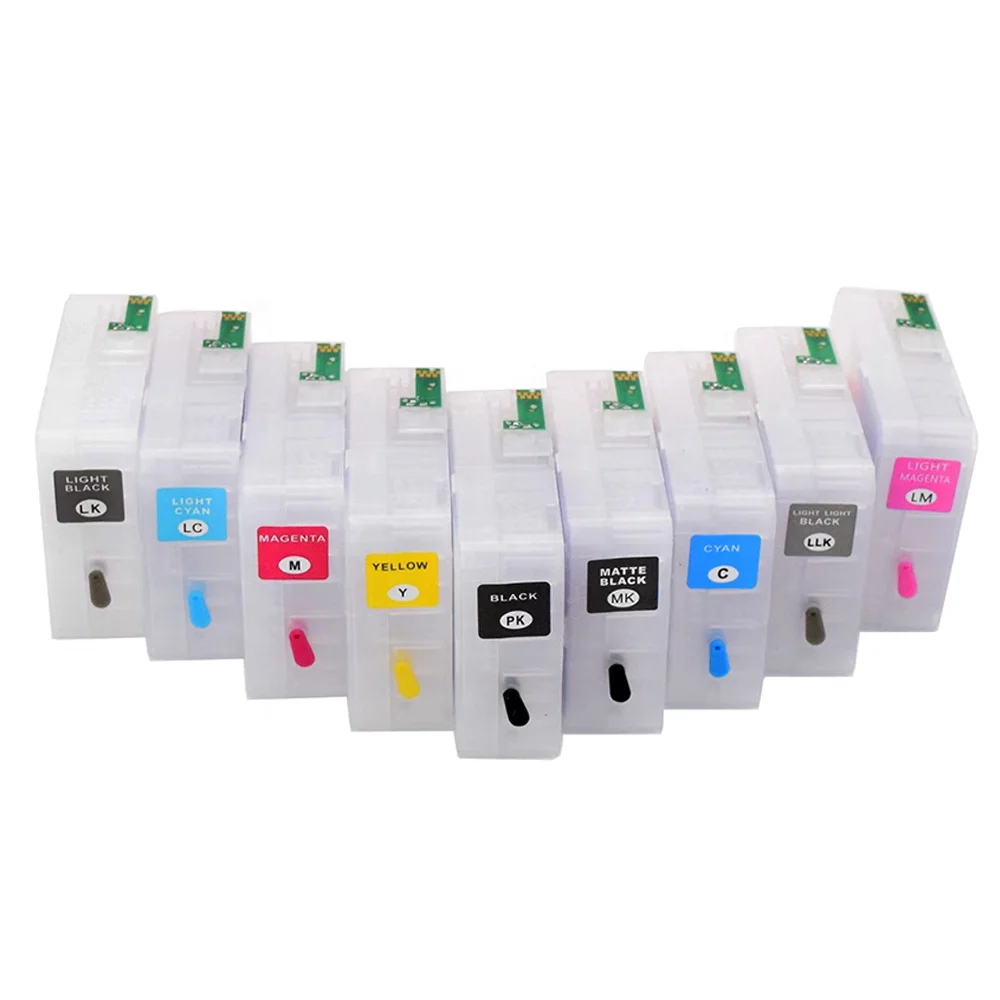Чернильный картридж для Epson 3880 совместимый с чипом многоразовый EPSON Stylus Pro 3800 включает чип датчика дуги T5801