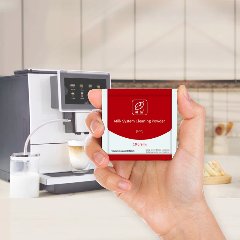 Coffee Machine Cleaning Tablet Kitchen Cleaning Powder Descaling Powder White Coffee cleaning powder