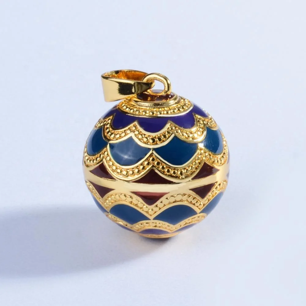 Llamadores De Angeles En Plata Angel Chimes Pregnancy Bola Mexican Pendant