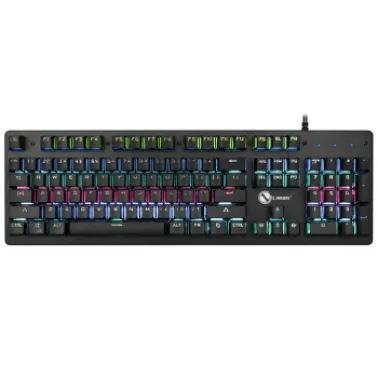 2021 New L1000 Computer Accessories Slim Wired USB LED RGB Backlight Gaming Mechanical Keyboard
