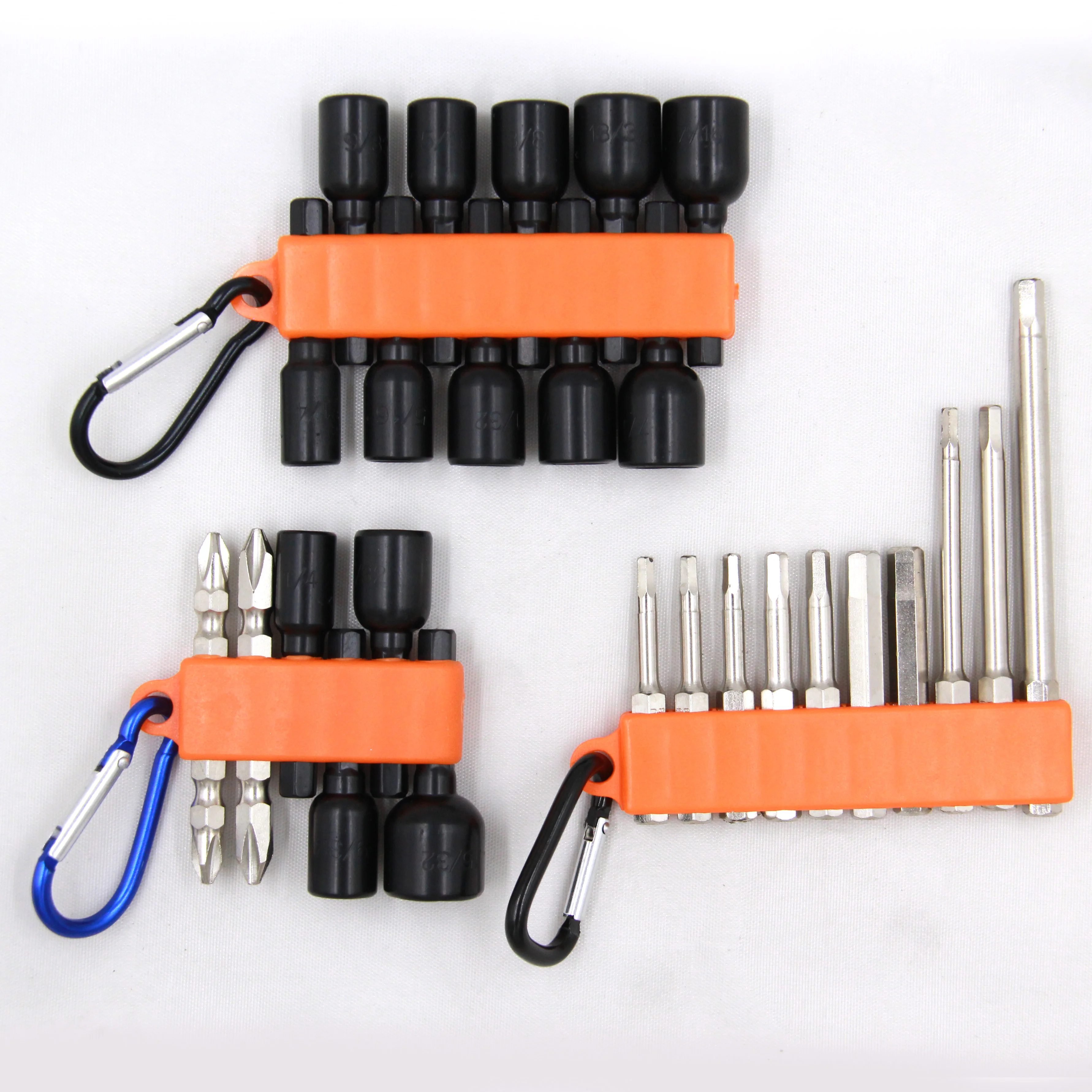 48mm SAE Bits Tools Set Mini Pocket Tool Kit Of Magnetic Nut Setters Or Screwdriver Bits Destornillador
