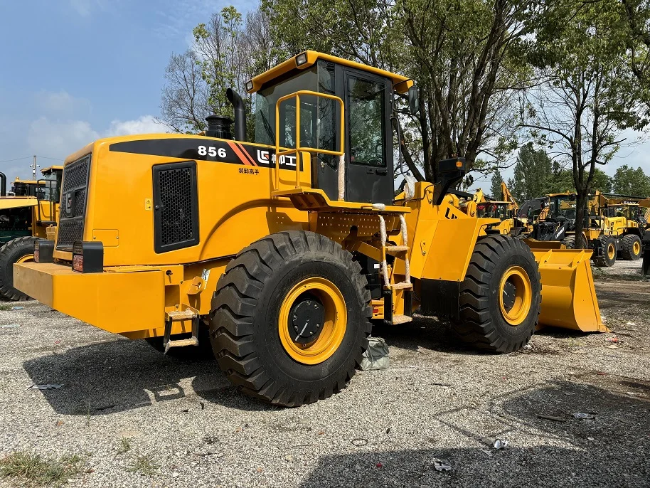used loader liugong856H  front brand china  mini loaders with cheap price excavator