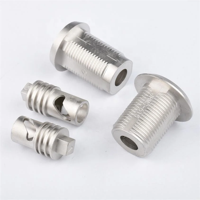Powder metallurgy MIM stainless steel nut Protective Lock Nuts for high speed railway metro subway train