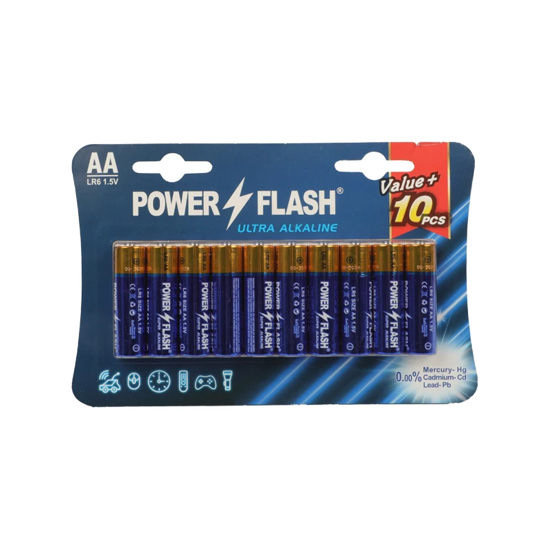 Wholesale Custom 1.5V Alkaline Battery Primary Battery Lr6 Aa