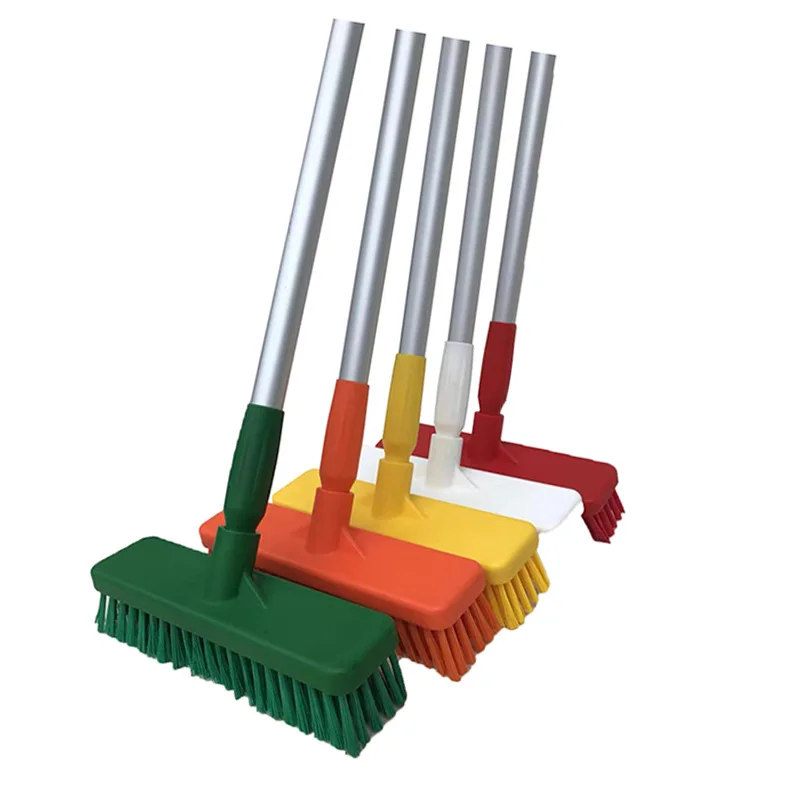 Wholesale Custom Food Grade Food Workshop Medium Wall Floor Deck Scrub Brush With Stiff Bristles
