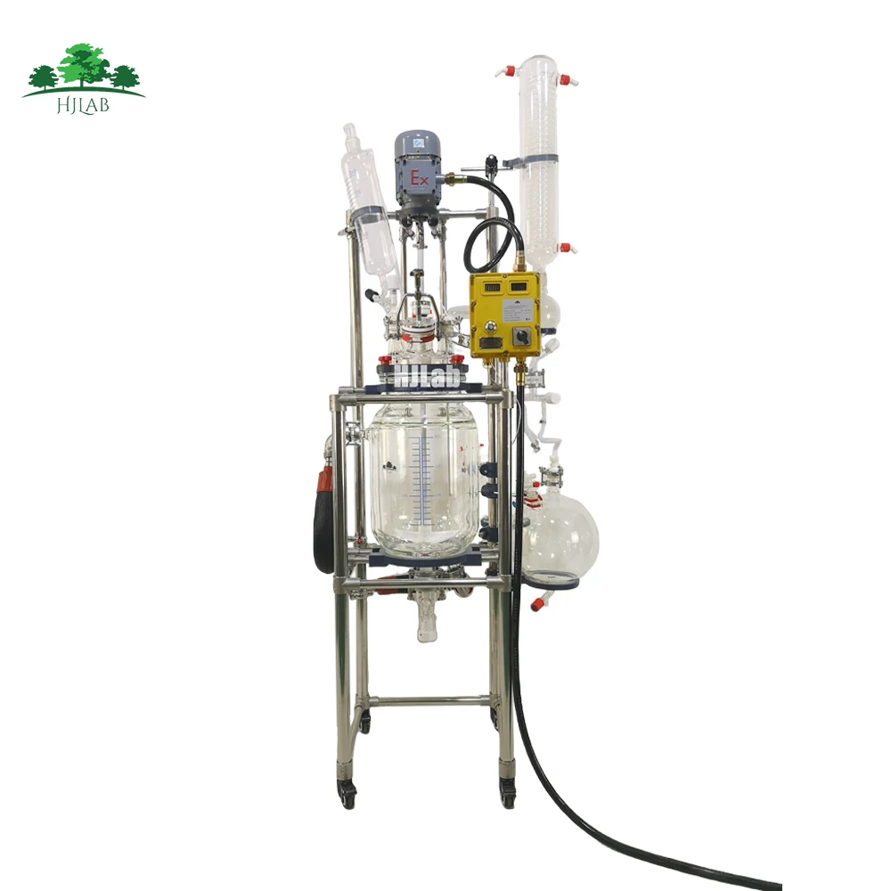 Exothermic reaction Glass Reactor