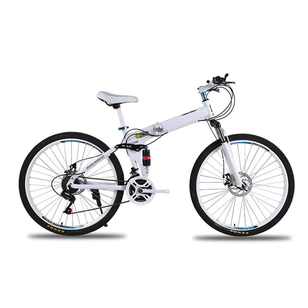 
cheap New fashion folding bike 21 24 Speed mens womens Mountain bicycle Carbon steel and aluminum alloyr Road Bike/ 