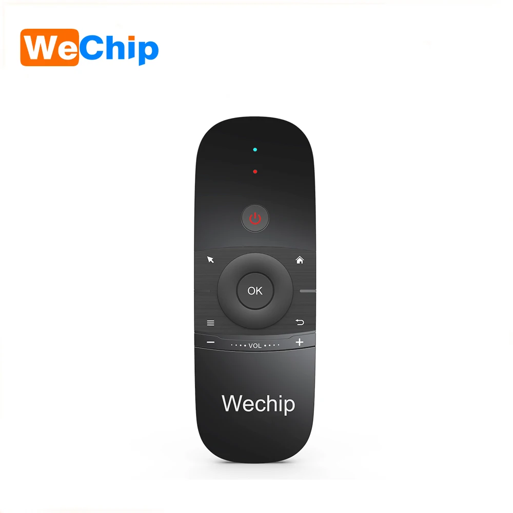 
Wechip best selling wechip w1 smart fly air mouse Mini keyboard Remote control 2.4g 
