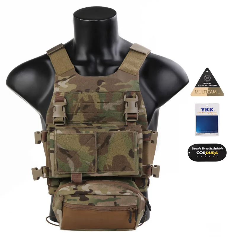 Emersongear 500D Cordura Nylon Multicam Chest Rig Set Gear Chaleco Tactico Equipment Combat Vest Tactical With FCS Style