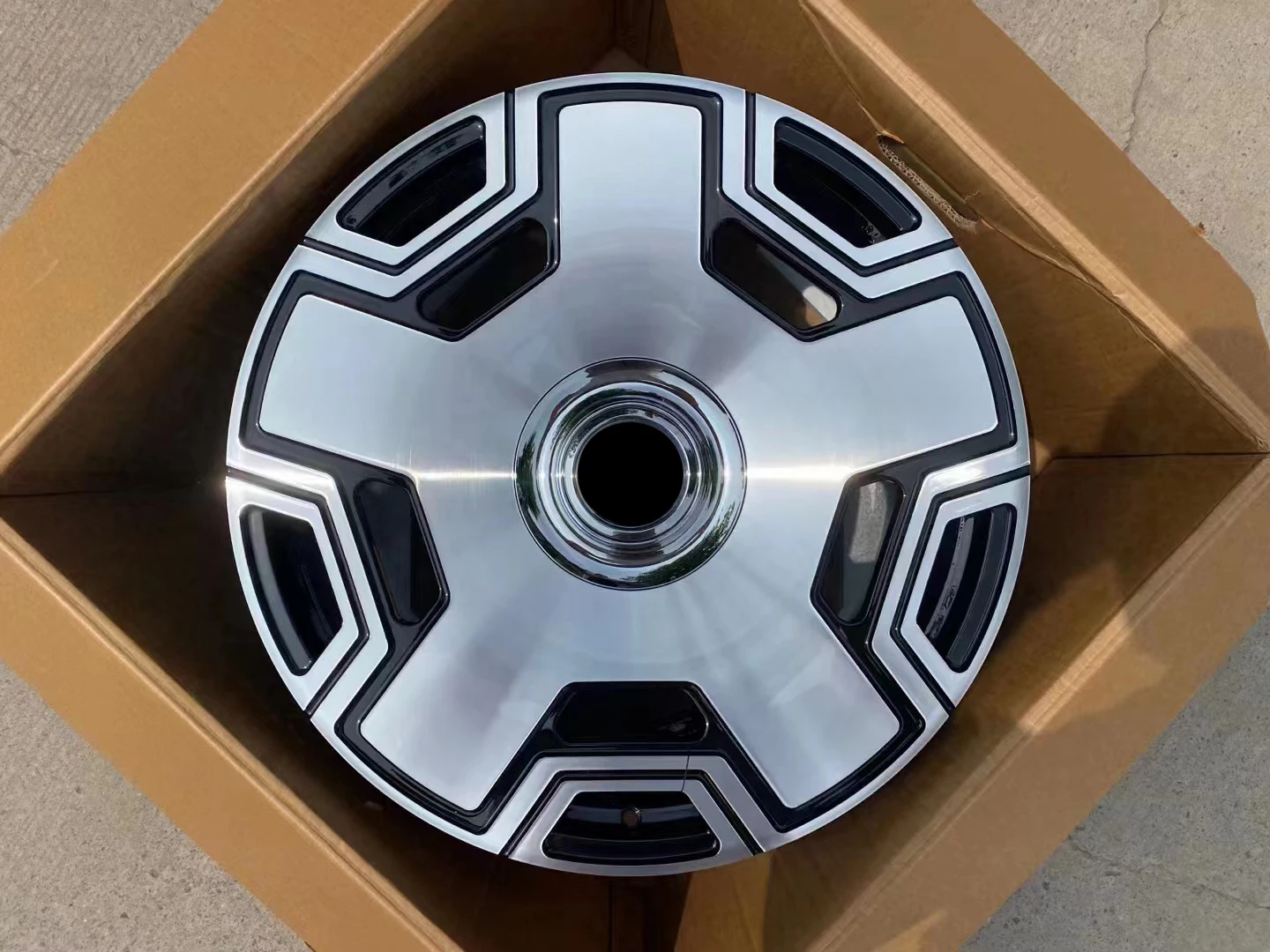 2023 Custom Black Silver Mirror Surface Plating Forged Alloy Wheels Rims 20 Inch Rim For Maybach Mercedes benz G63