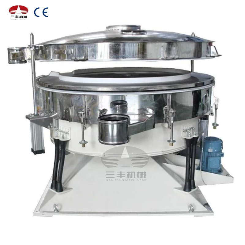 Full Automatic Tumbler Sieve Swing Sieve Swing Vibrating Sieve Machine For Slurry