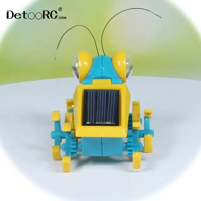 
Detoo Grasshopper insect kids toy gadget outdoor and indoor DIY solar power educational toys 