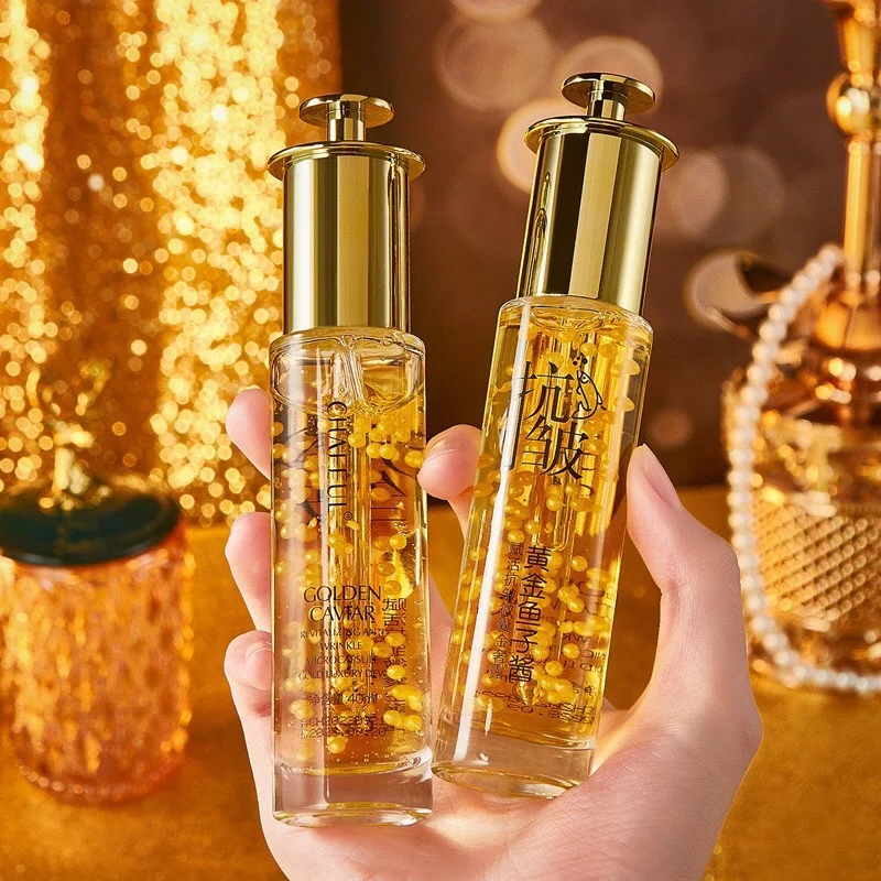 High Quality Anti Wrinkle Skin Nourish Lifting Collagen Moisturizing Firming Gold Caviar Facial Serum