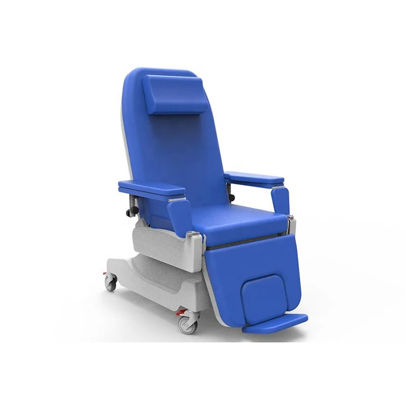 3 Motors Blood Collection Chair Chemotherapy Electric Dialysis Chair for hospital use