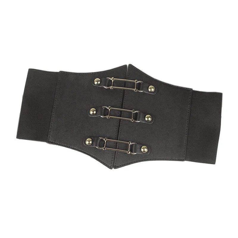 Buckle leather women belts Fashion PU leather women waist belts dress chain PU belts for ladies girls