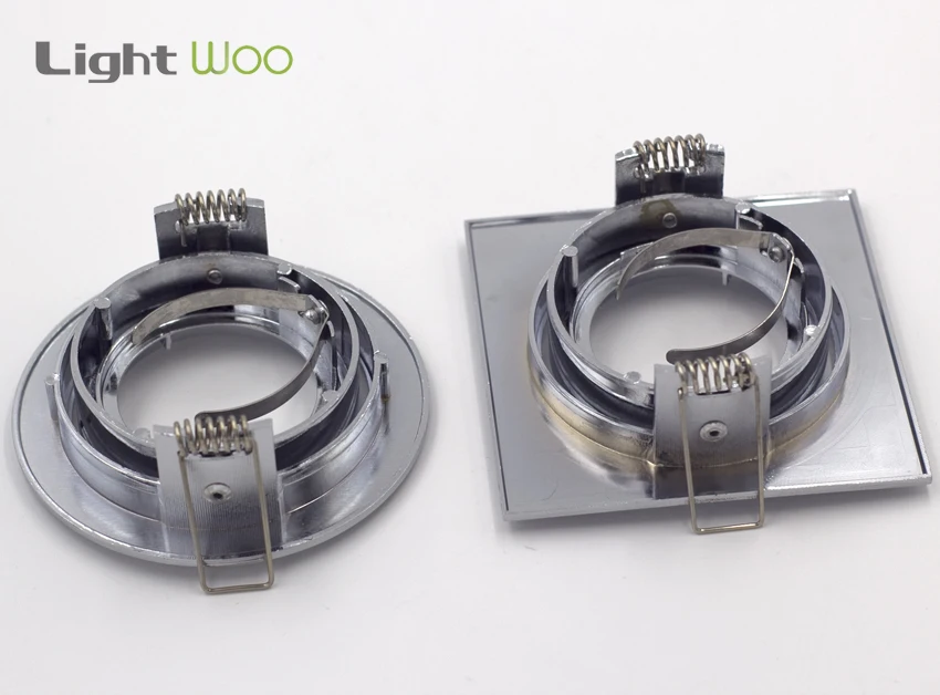 Регулируемый круглый MR16 GU10 Корпус Рама mr16 Светильник направленного света корпус