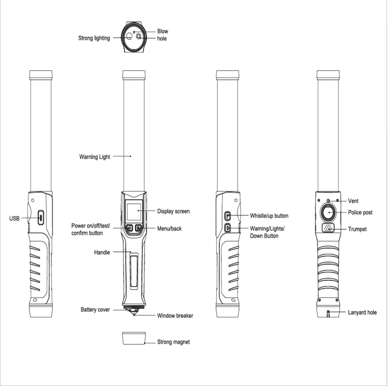 Semiconductor Sensor Breath  Alcohol Analyzer with digital display