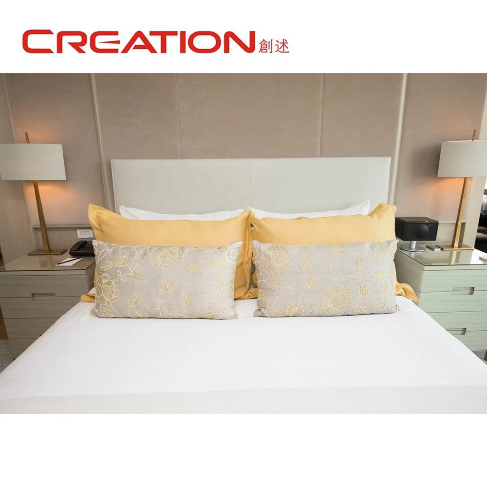
Luxury high quality best price custom made bedroom hotel rooms furniture set 