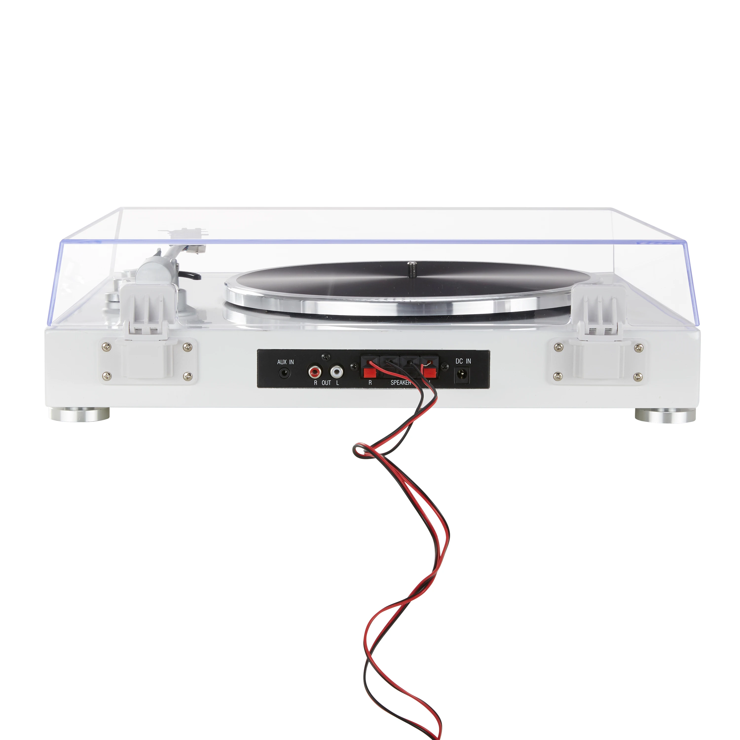 Audio-Technical AT-3600L Fully Automatic Belt-Drive Stereo Turntable Black Hi-Fidelity Plays 33 1/3 and 45 RPM Vinyl Records