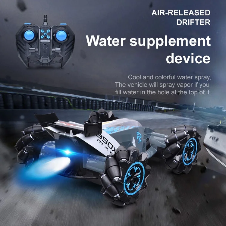 
With Light Music 2.4G Hand Gesture Racing Watch Remote Control Spray Stunt Toys Hobby Rc Car 