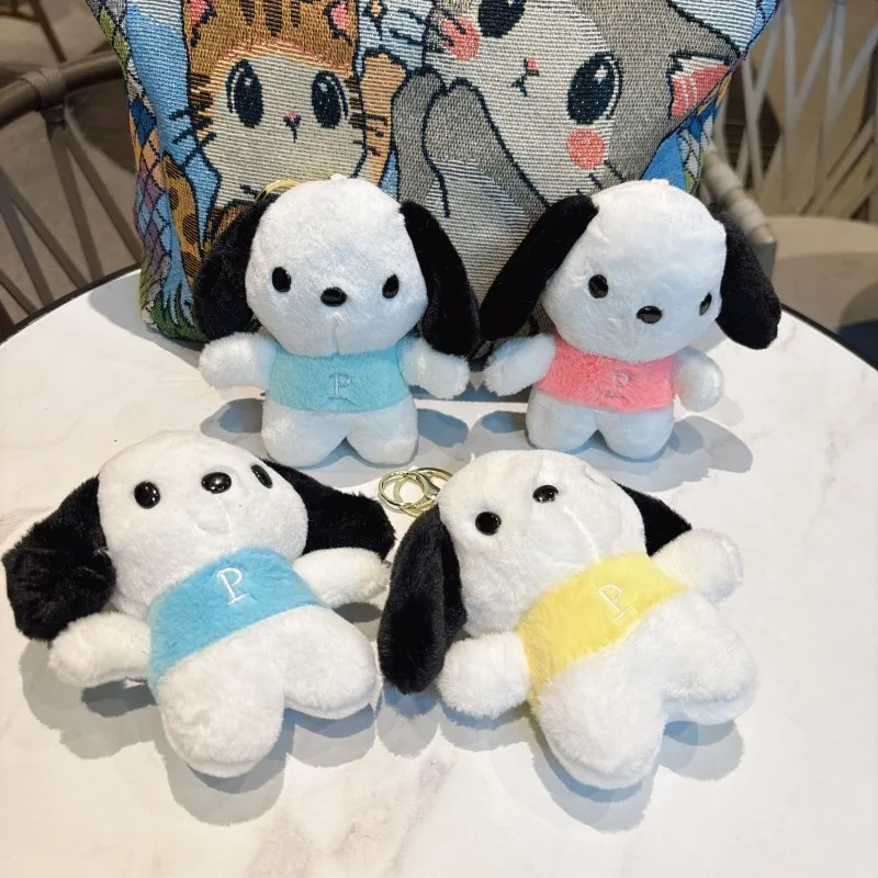 Cute Sanrioed Mini Plush Keychains Stuffed Plush Figure Toys Japanese Kawaii Wholesale Sanrioed Accessories Keychain