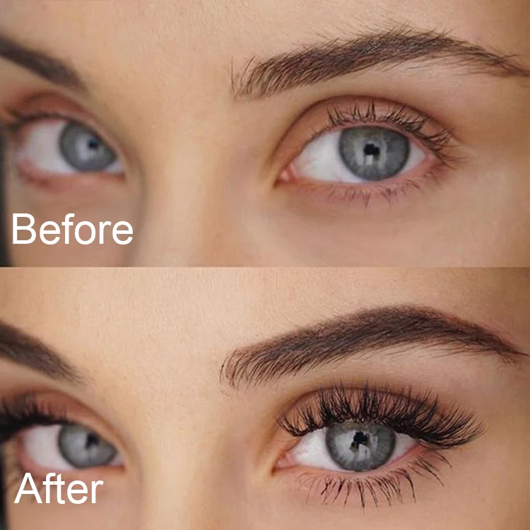 Organic Cosmetics Manufacturer FEG Special for Eyelash Extensions Rose Gold Mascara Tube 3Ml Uk Lash Serum