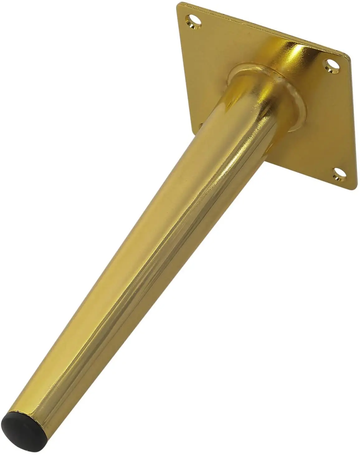 Sondoly Modern Metal Gold Brass Tapered Cabinet Table Sofa Furniture Leg Feet