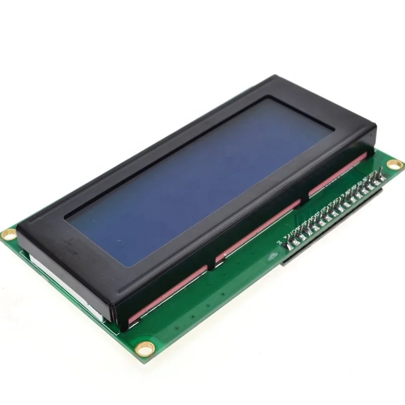 Серийный 5V желтый синий модуль IIC 20x4 characer 2004 I2C lcd для