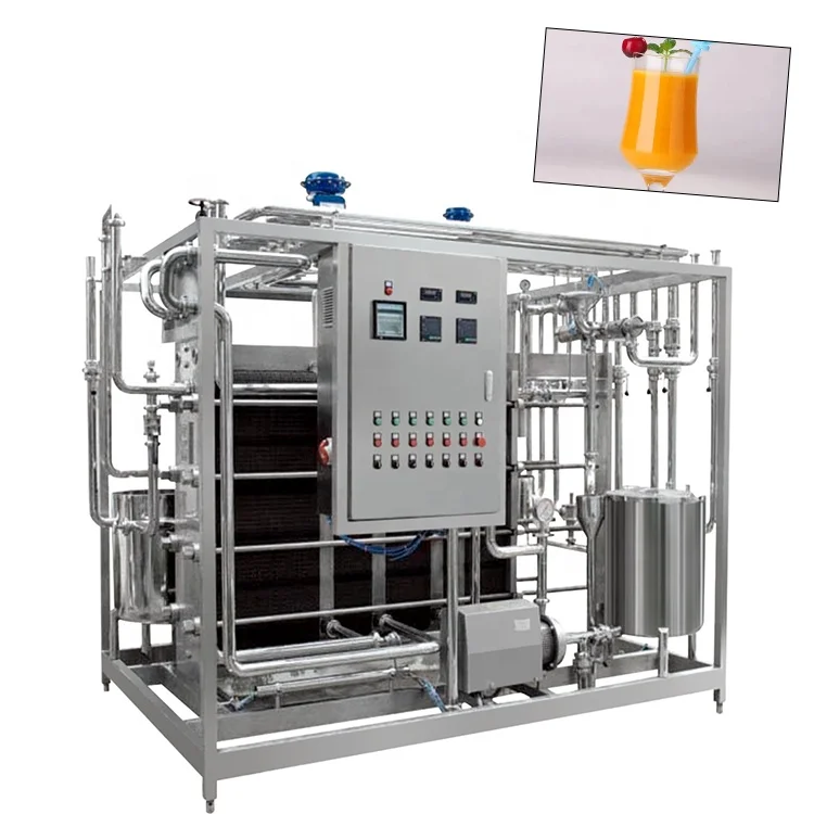 
Plate Sterilizer Milk Sterilizer High Efficient Plate Type High Temperature Milk Sterilizer 