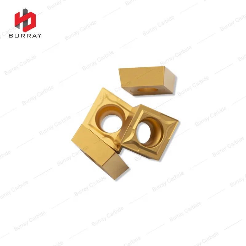 CCMT09T304-TF Carbide Cutting Insert with CVD Coated