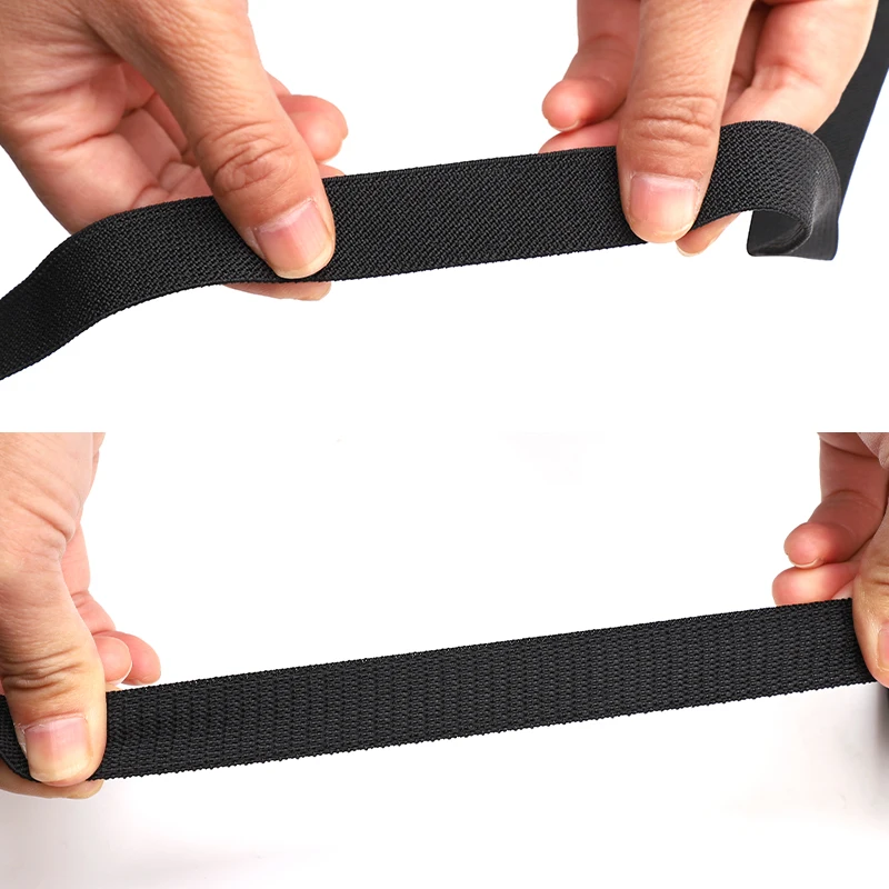 Factory Direct Commercial High Elasticity Elastic Band Strap Webbing Knitted Custom Elastic Tape For Bags Clothing