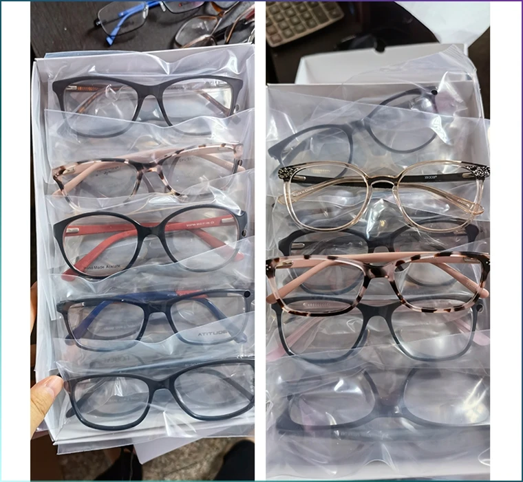 NEW Stock Clearance Random Acetate Eyewear Optical Eye Frame Blue Light Blocking Glasses
