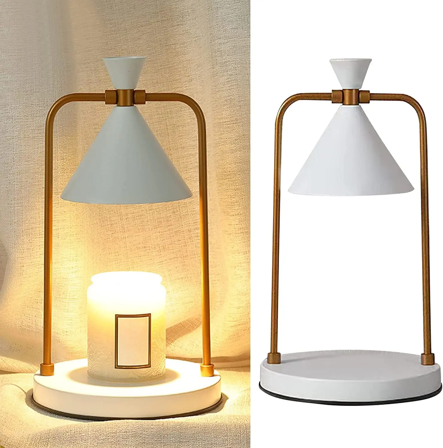 Dimmable Candle Warmer Lamp Electric Candle Lantern Melting Lamps for Scented Jar Candle